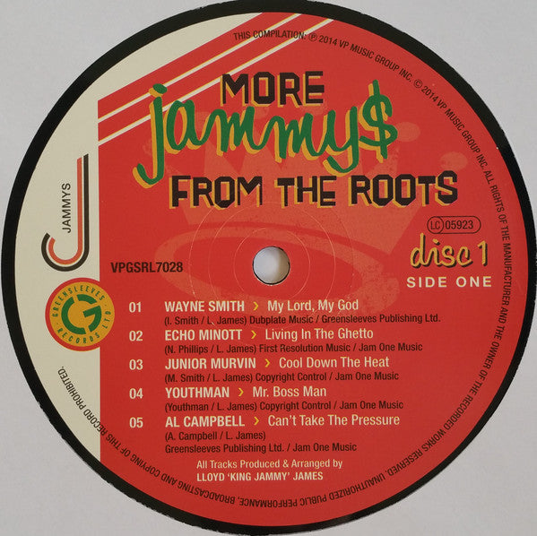 Various : More Jammy$ From The Roots (2xLP, Comp)