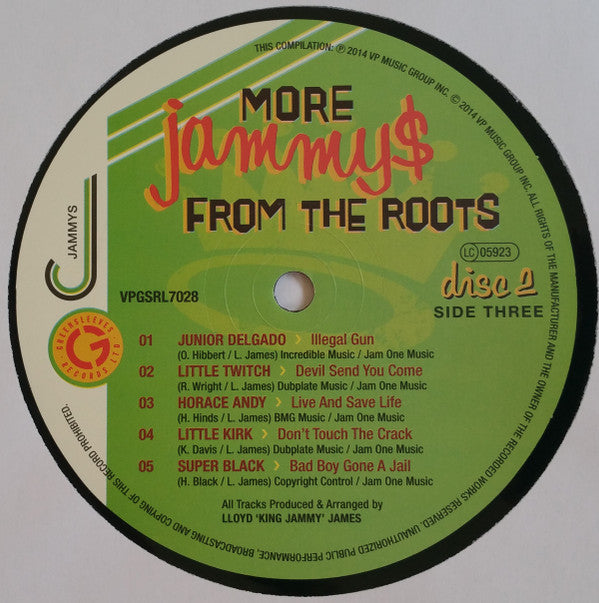 Various : More Jammy$ From The Roots (2xLP, Comp)