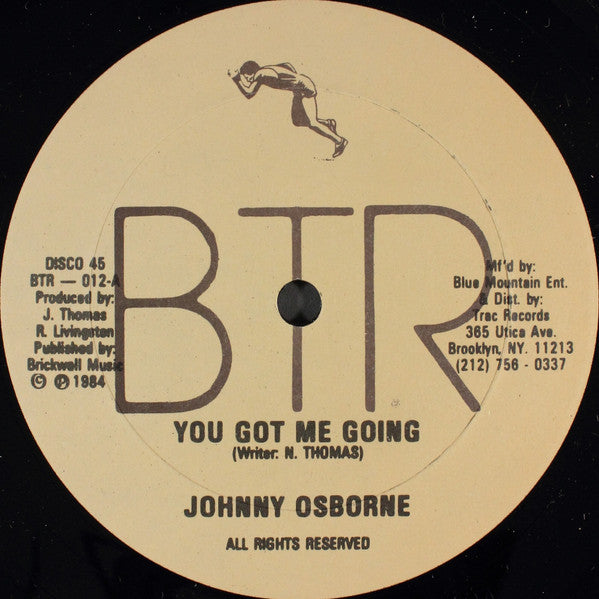 Johnny Osbourne / Simple Simon : You Got Me Going / Mr. Landlord (12")