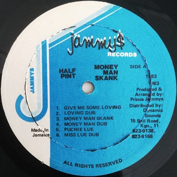 Half Pint (3) : Money Man Skank (LP, Album)