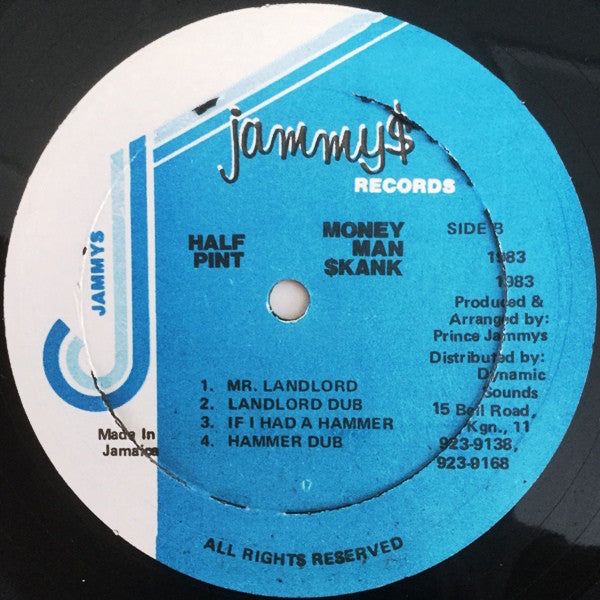 Half Pint (3) : Money Man Skank (LP, Album)