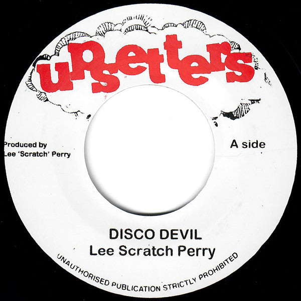 Lee Perry / Prince Jazzbo : Disco Devil / Croaking (7", Single, RE, Unofficial)