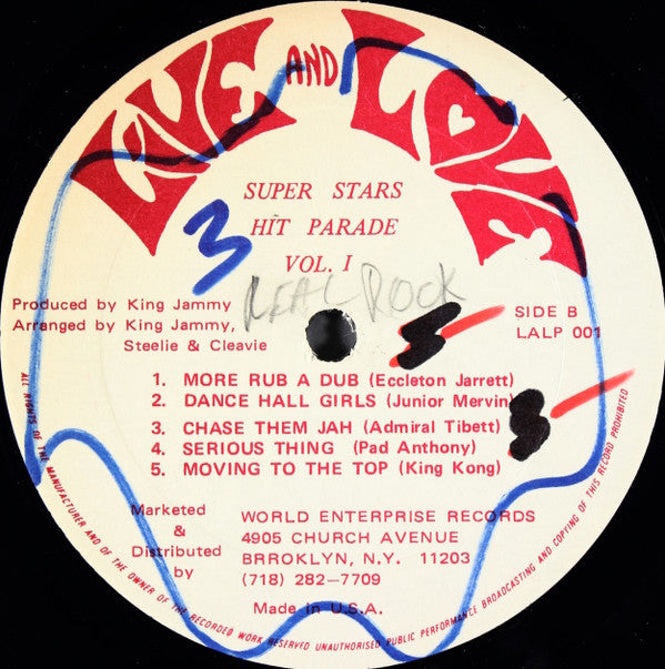 Various : Super Stars Hit Parade Vol. 1 (LP, Comp)