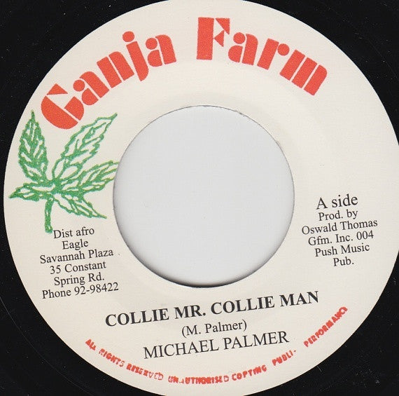 Michael Palmer : Collie Mr Collie Man  (7", RE)