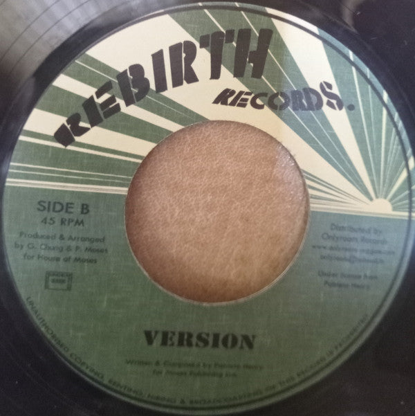 Pablo Moses : I Man A Grass Hopper (7", RE)
