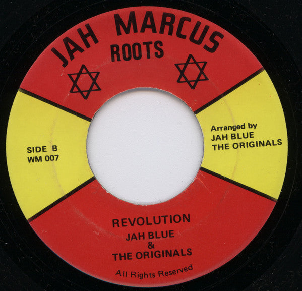 Jah Blue & The Originals (4) : Revolution (7")