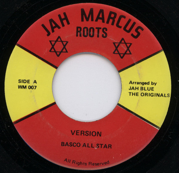 Jah Blue & The Originals (4) : Revolution (7")