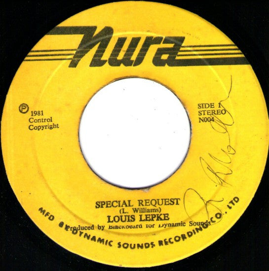 Louie Lepkie : Special Request (7")