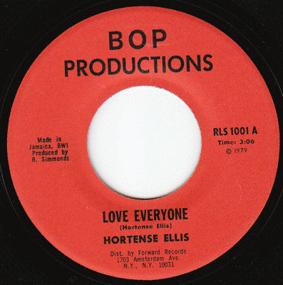 Hortense Ellis : Love Everyone (7", Single)