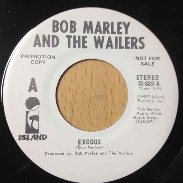 Bob Marley & The Wailers : Exodus (7", Single, Promo)