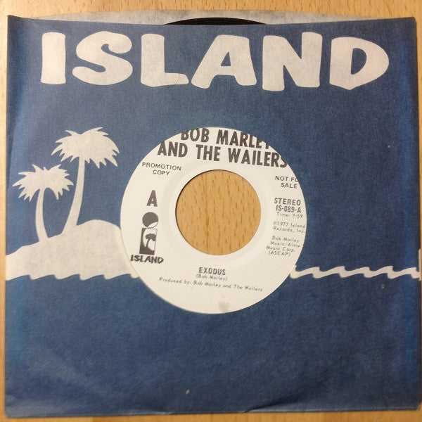 Bob Marley & The Wailers : Exodus (7", Single, Promo)