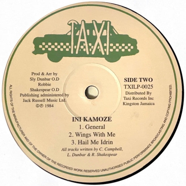 Ini Kamoze : World A Music (LP, MiniAlbum, RE)