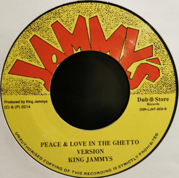 Michael Rose : Peace And Love In The Ghetto (7")