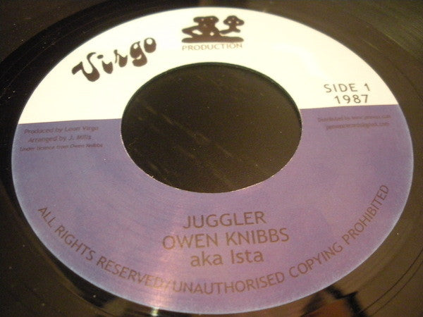 Owen Knibbs Aka Ista* : Juggler (7", RE)