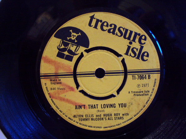 The Melodians And U-Roy With Tommy McCook Allstars / Alton Ellis And U-Roy With Tommy McCook Allstars : Everybody Bawling / Ain't That Loving You (7", Single)