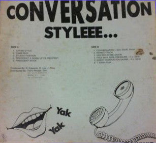 Various : Conversation Styleee... (LP, Comp)