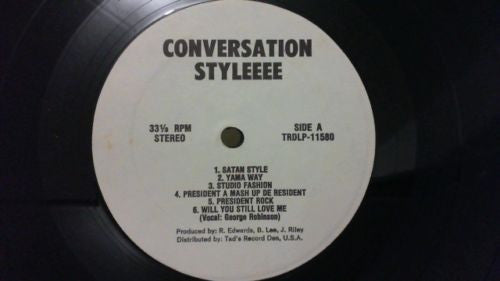 Various : Conversation Styleee... (LP, Comp)