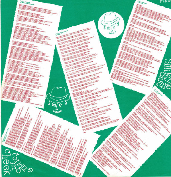 Smiley Culture : Tongue In Cheek (LP)