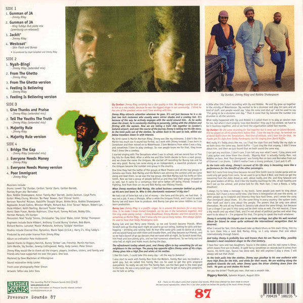 Jimmy Riley : Live It To Know It (2xLP, Comp)