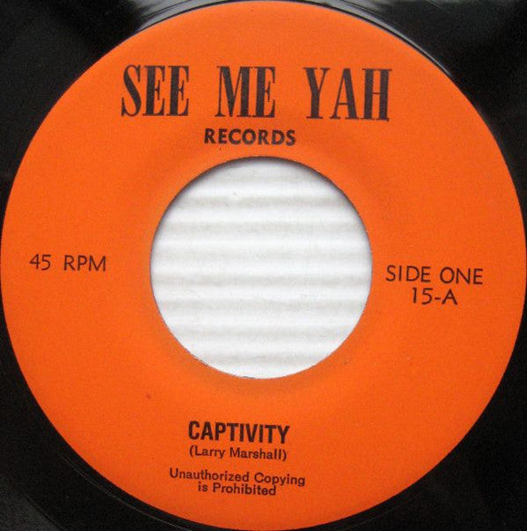 Larry Marshall : Captivity (7")