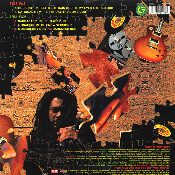 Keith Hudson : Rasta Communication In Dub (LP, Album, RE)