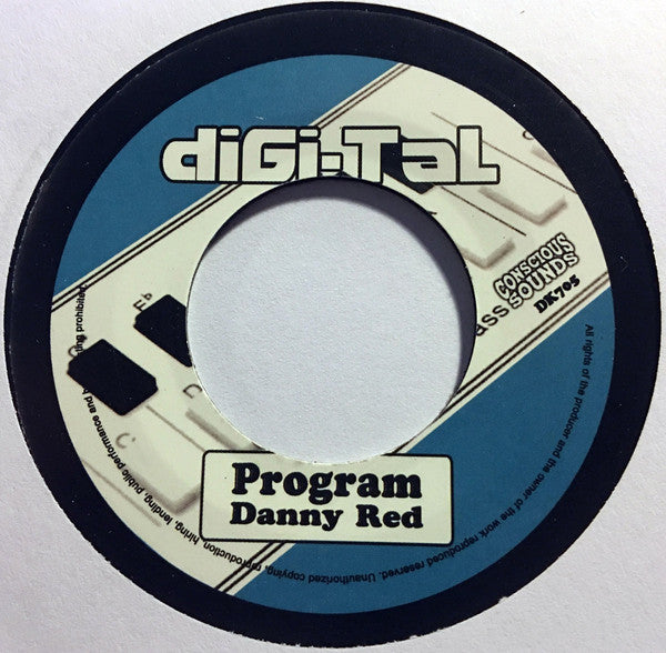 Danny Red / Chazbo : Program / Chong Dub 1 (7", Single)