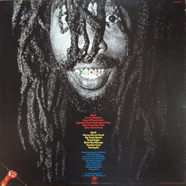 Big Youth : Dreadlocks Dread (LP, Album, RE)
