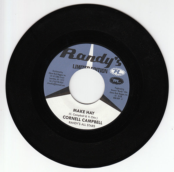 Cornell Campbell / Randy's All Stars : Make Hay / Sam The Fisherman (7", Single, Ltd, M/Print, RE)