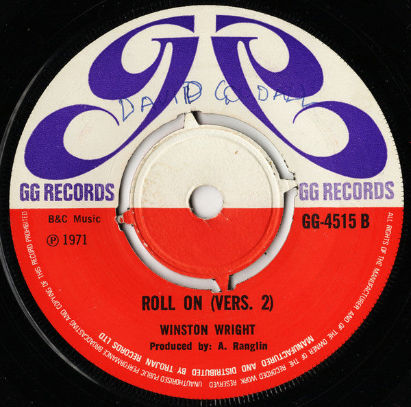 Charlie*, Paulette And Gee / Winston Wright : Shock And Shake (Vers. 3) / Roll On (Vers. 2) (7", Single)