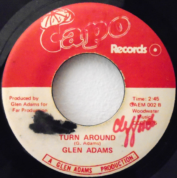 Big Youth / Glen Adams : Natty Warning / Turn Around (7")