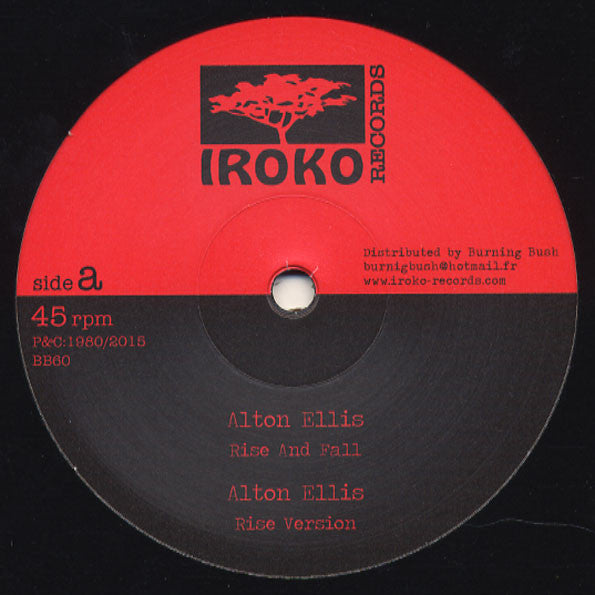 Alton Ellis / Earl Sixteen : Rise And Fall / Make Up Your Mind (12")