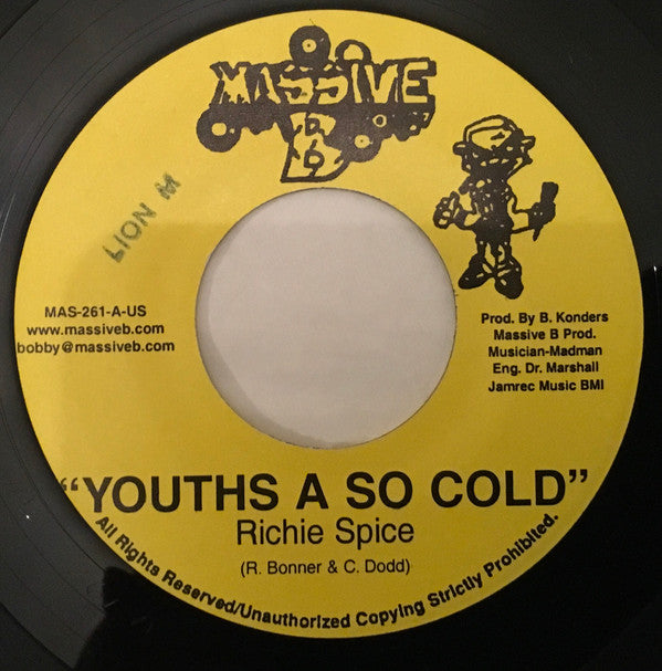 Richie Spice : Youths A So Cold (7")