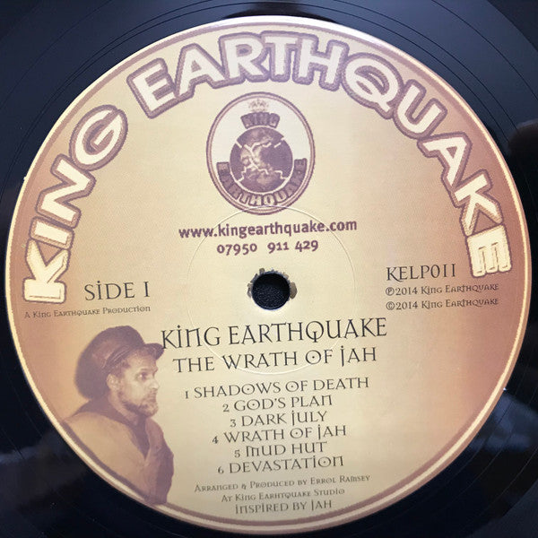 King Earthquake : The Wrath Of Jah (LP, Album)