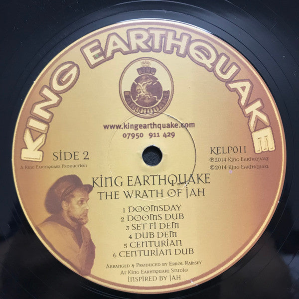 King Earthquake : The Wrath Of Jah (LP, Album)