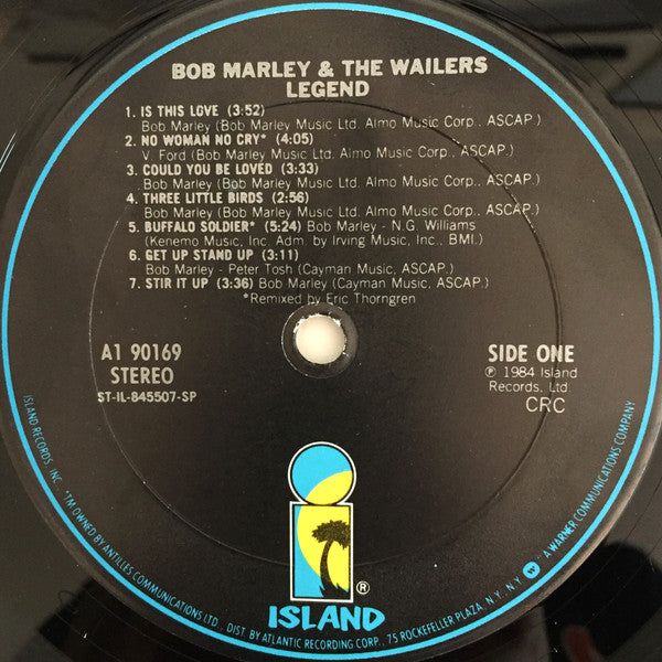 Bob Marley & The Wailers : Legend: The Best Of Bob Marley And The Wailers (LP, Comp, Club, RE, Col)