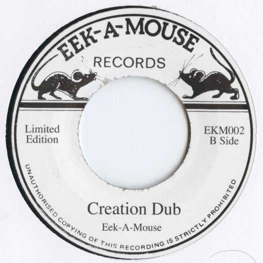 Eek-A-Mouse : Creation (7", Single, RE, Lar)