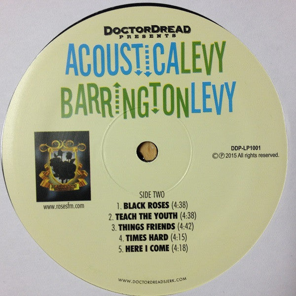 Barrington Levy : Acousticalevy (LP, Album, Ltd)