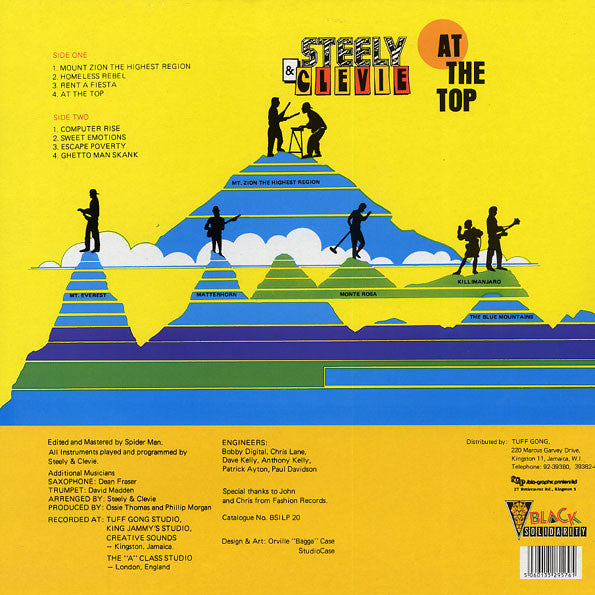 Steely & Clevie : At The Top (LP, Album, RE)