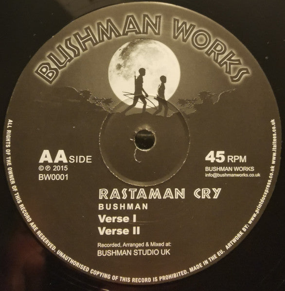 The Bushman (2) : Umojah / Rastaman Cry (12")