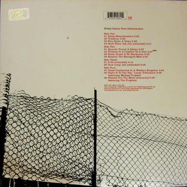Trinity (4) : Shanty Town Determination (2xLP, Album, Ltd, RE, 180)