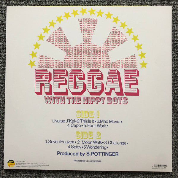 The Hippy Boys : Reggae With The Hippy Boys (LP, Ltd, RE, Red)