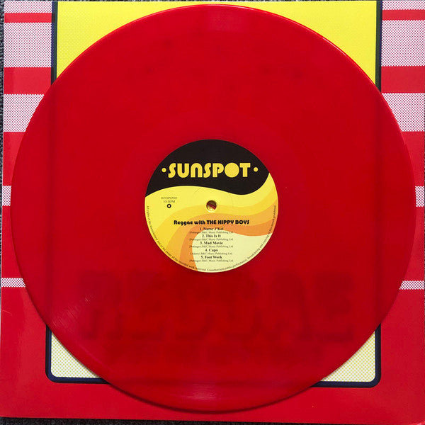 The Hippy Boys : Reggae With The Hippy Boys (LP, Ltd, RE, Red)