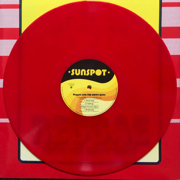 The Hippy Boys : Reggae With The Hippy Boys (LP, Ltd, RE, Red)