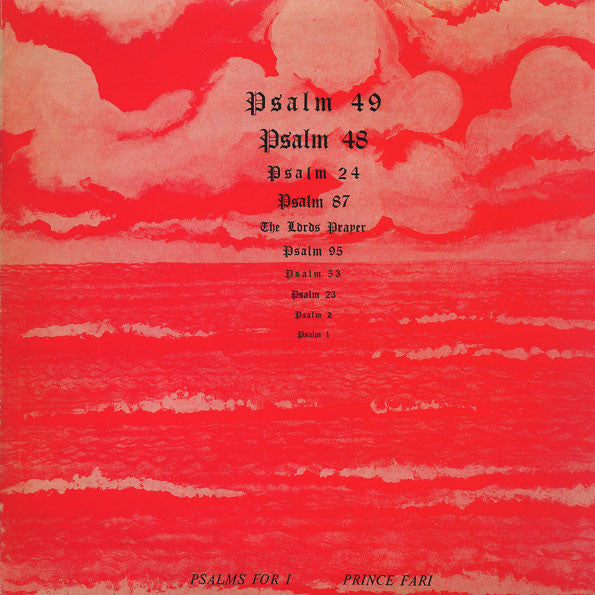 Prince Far I : Psalms For I (LP, Album, RE)
