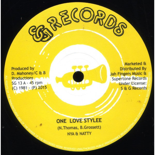 Nianatty : One Love Stylee (12", RE)