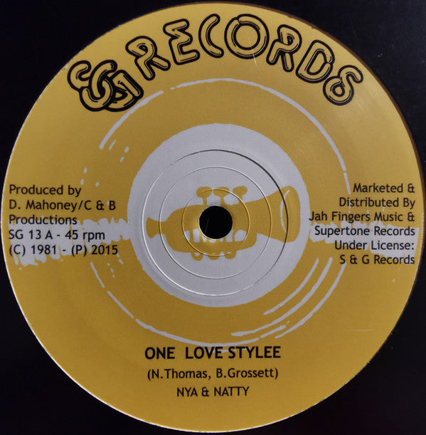Nianatty : One Love Stylee (12", RE)