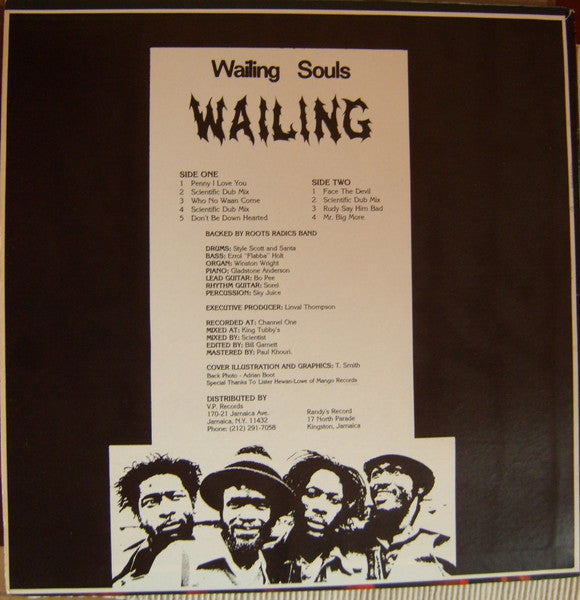 Wailing Souls : Wailing (LP, Album)