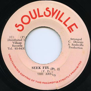 The Arrows* : Seek Fire (7")