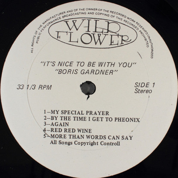 Boris Gardiner : It's Nice To Be With You (LP)