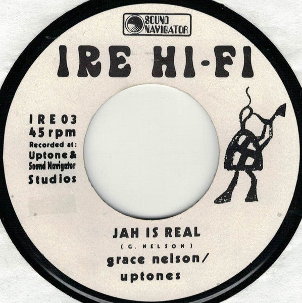 Grace Nelson, Uptones : Jah Is Real (7")